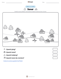 Anteprima della scheda stampabile di Sonar