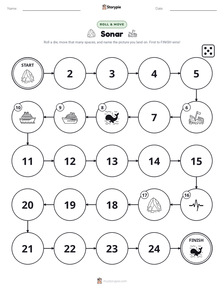 Roll & Move Game
