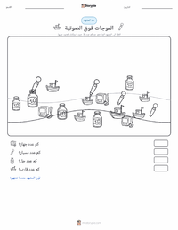 معاينة ورقة العمل القابلة للطباعة الموجات فوق الصوتية