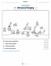 Ultrasound Imaging printable worksheet preview