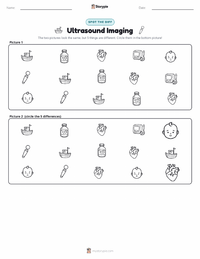 Ultrasound Imaging printable worksheet preview
