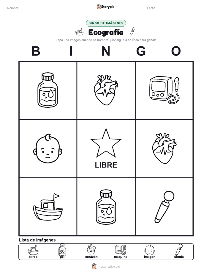 Bingo de Imágenes