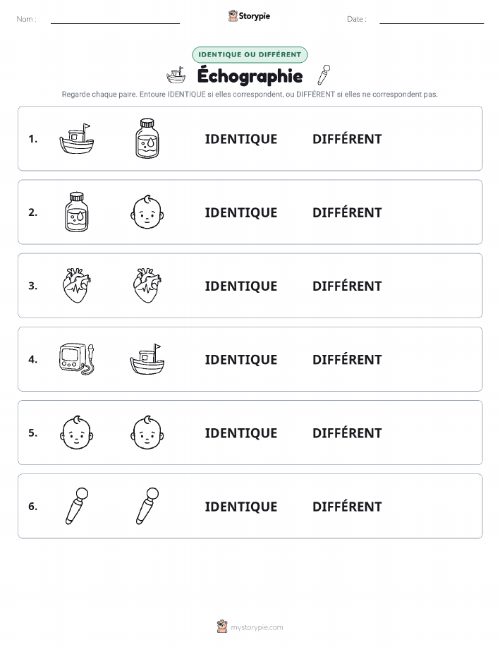 Identique ou Différent