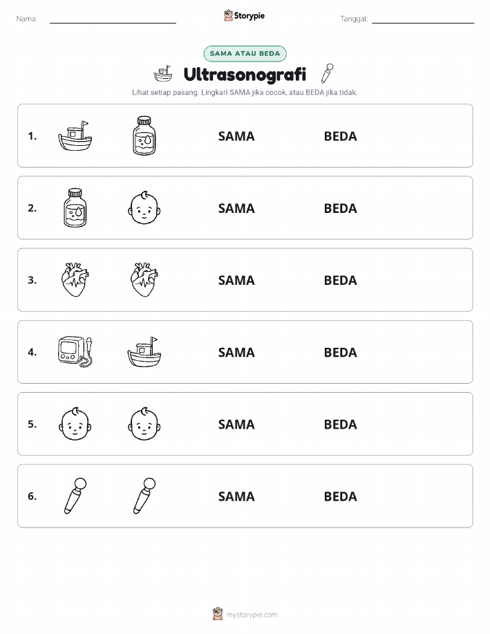 Sama atau Berbeda