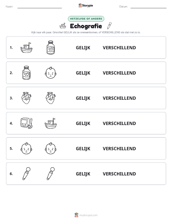 Zelfde of Verschillend