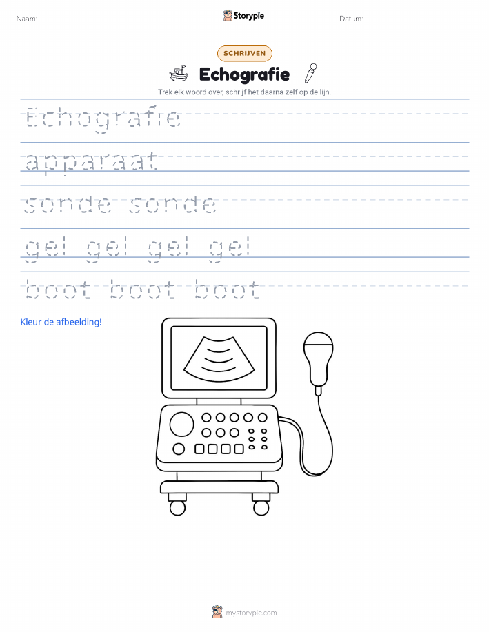 Schrijf Oefening