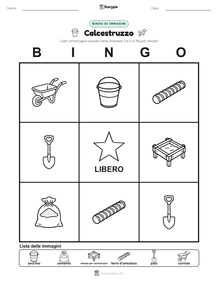 Bingo delle Immagini