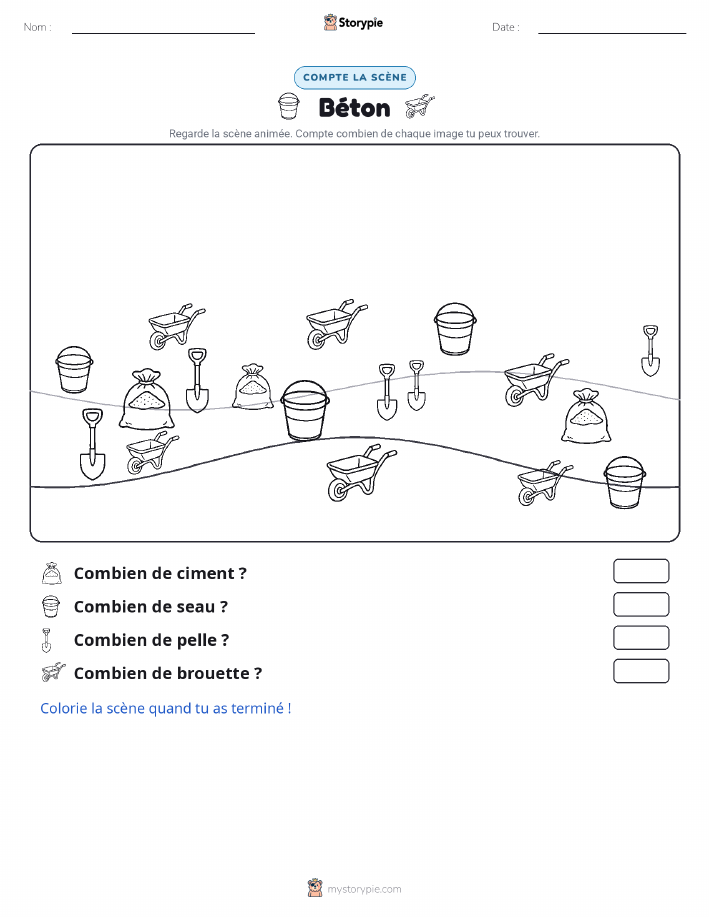 Scène de Comptage