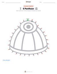 Anteprima della scheda stampabile di Il Pantheon