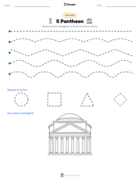 Anteprima della scheda stampabile di Il Pantheon