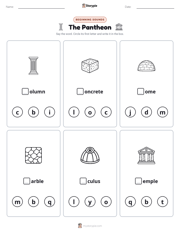 Beginning Sounds