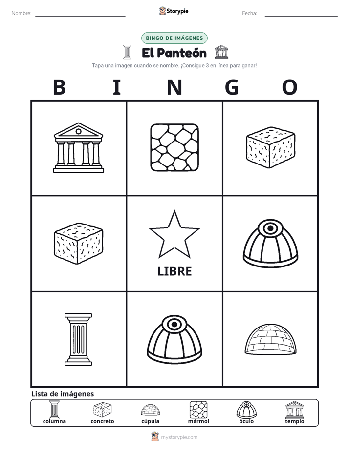 Bingo de Imágenes