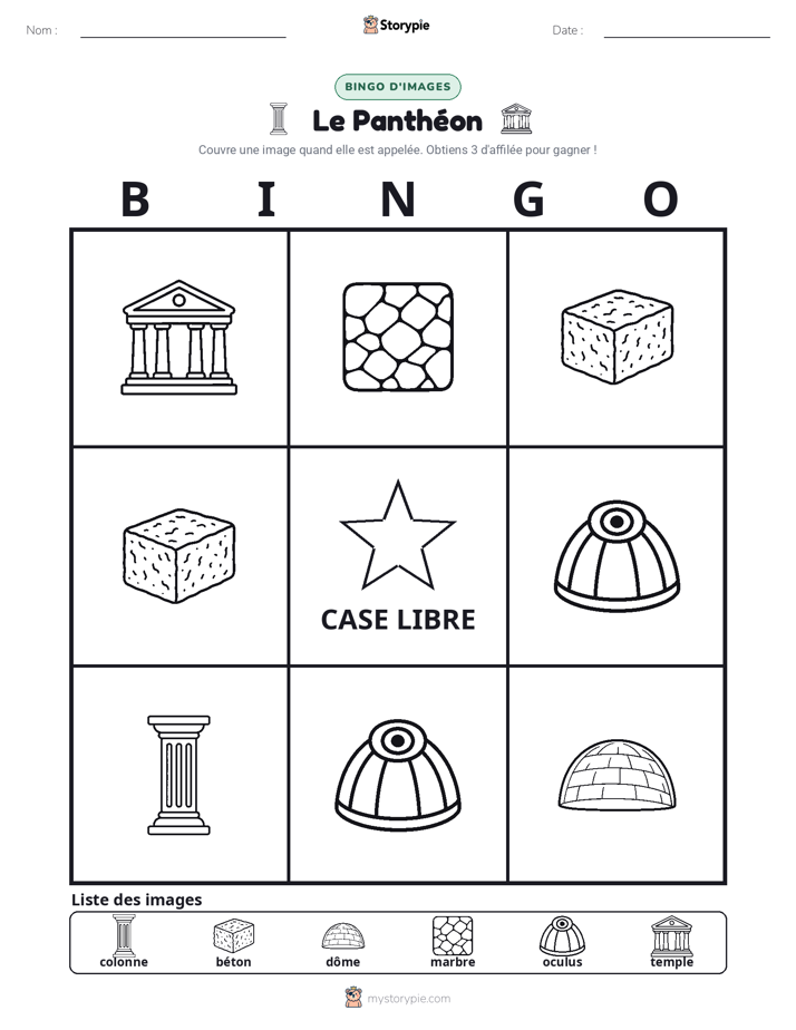 Bingo d'Images