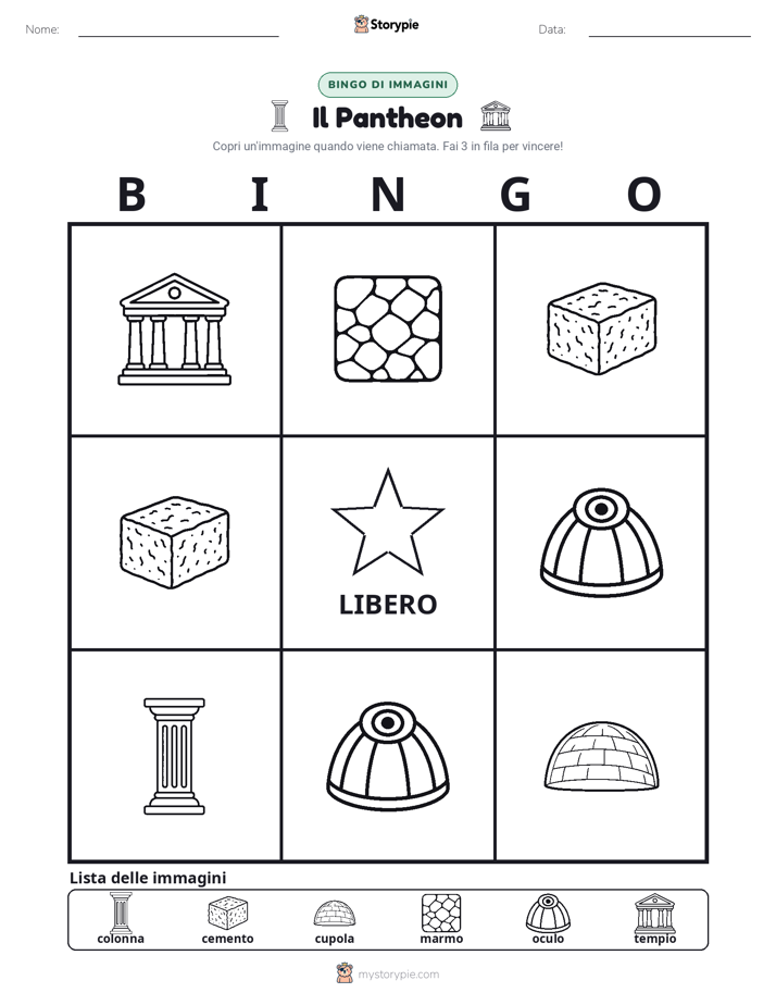 Bingo delle Immagini