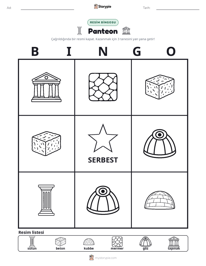 Resim Bingo