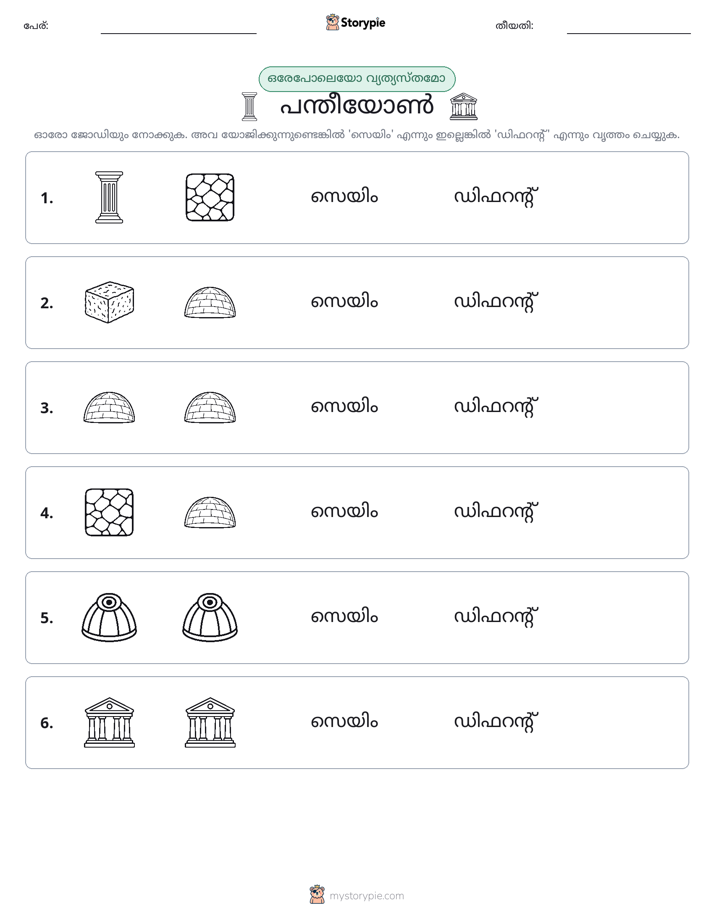 ഒന്നോ വ്യത്യാസമോ