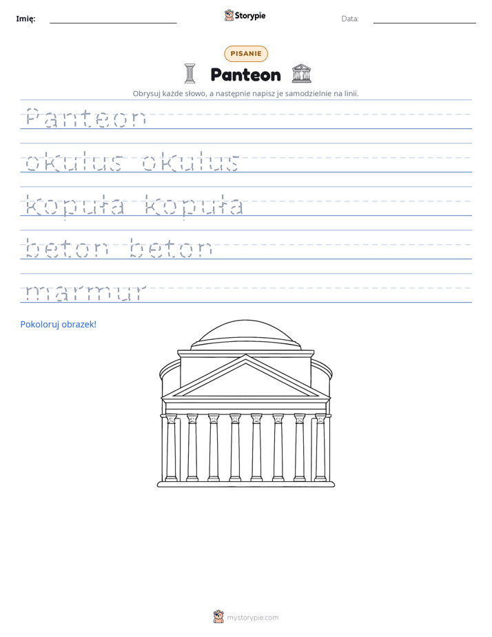 Ćwiczenie Pisania