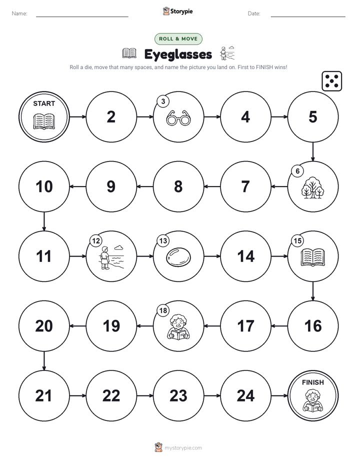 Roll & Move Game