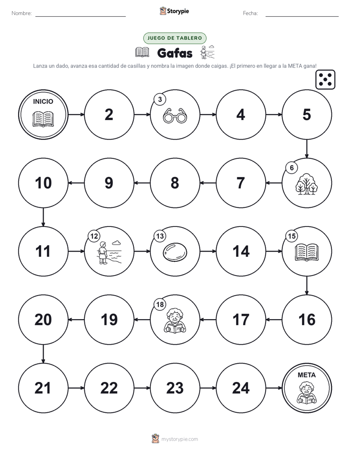 Juego de Rueda y Avanza