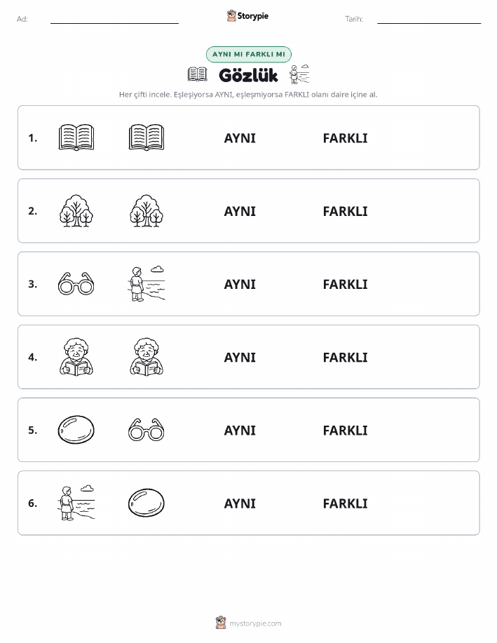 Aynı mı Farklı mı