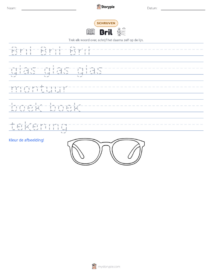 Schrijf Oefening