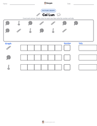 Cai Lun printable worksheet preview