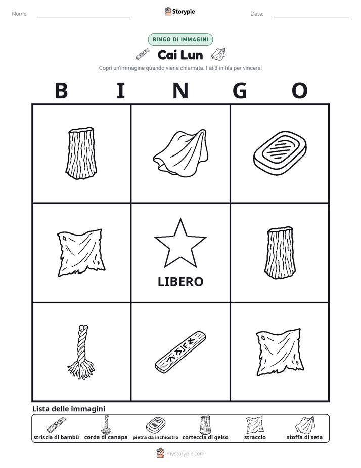 Bingo delle Immagini