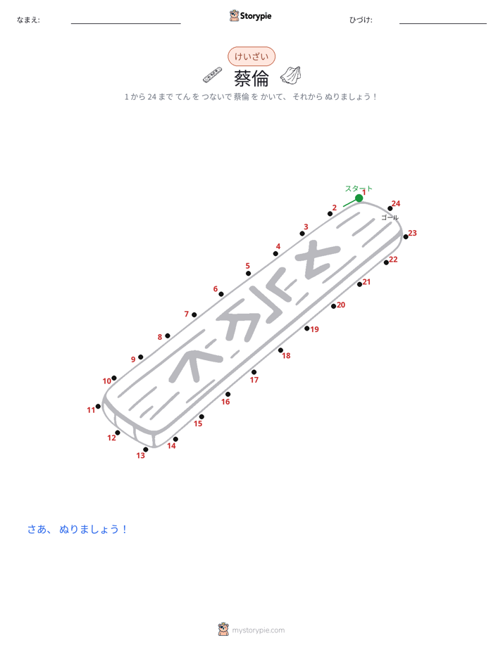 点つなぎ