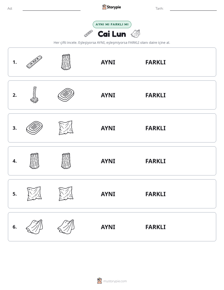 Aynı mı Farklı mı