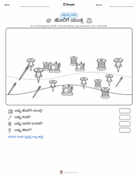 ಹೊಲಿಗೆ ಯಂತ್ರ ಮುದ್ರಣೀಯ ಕಾರ್ಯಪತ್ರದ ಪೂರ್ವದೃಶ್ಯ