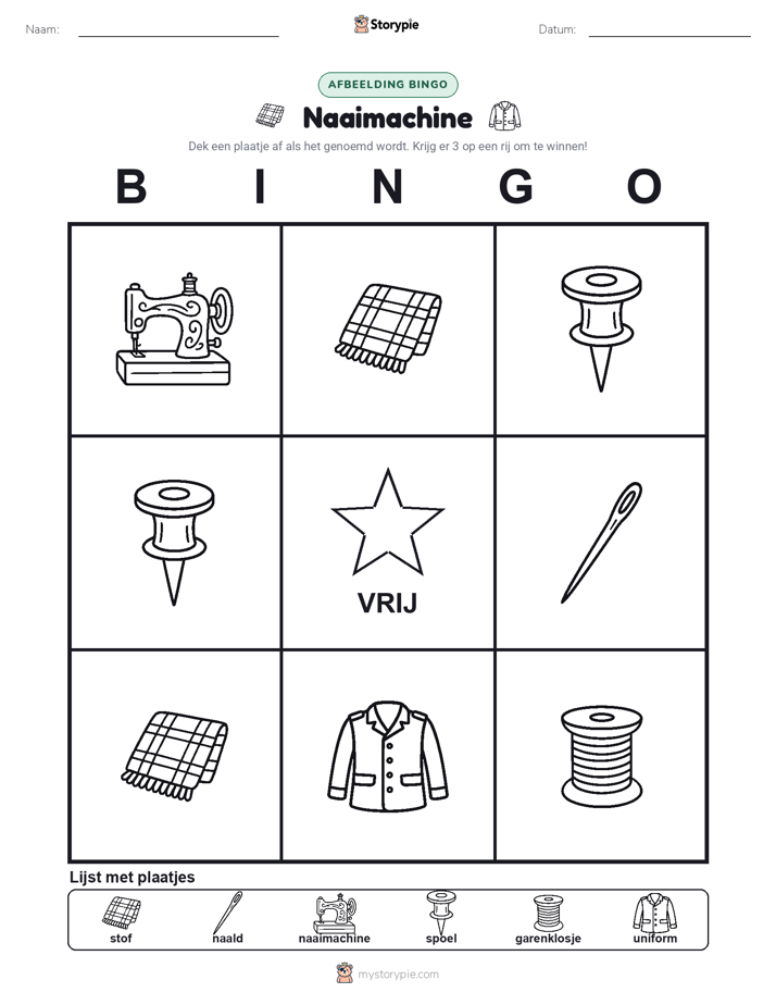 Afbeelding Bingo