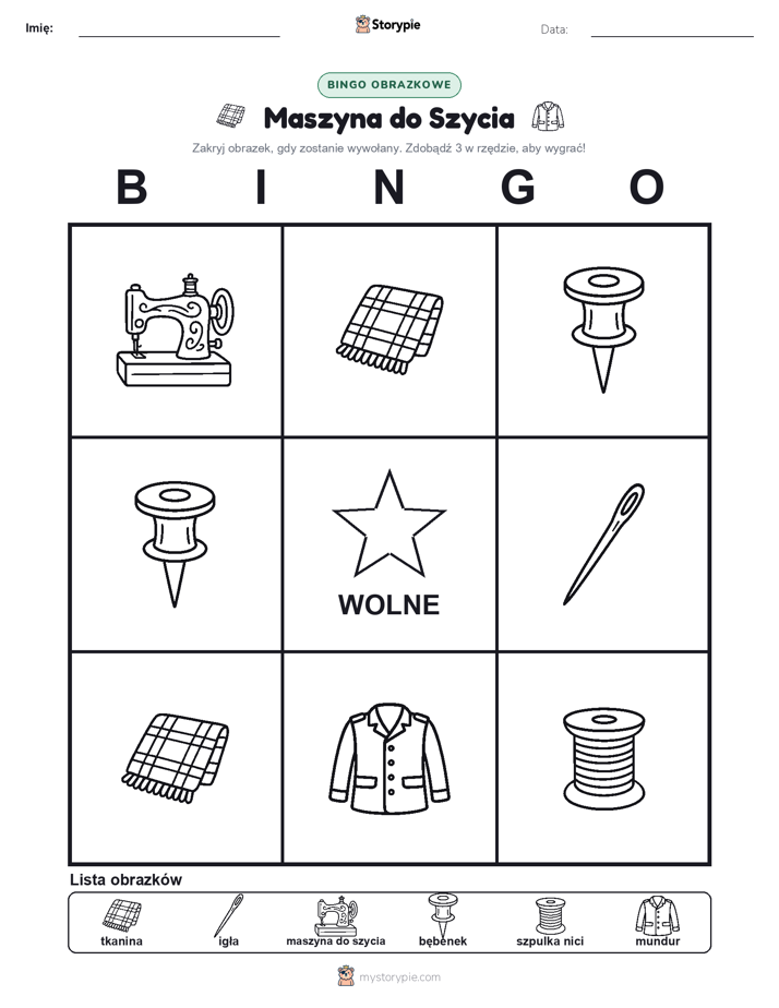 Bingo obrazkowe