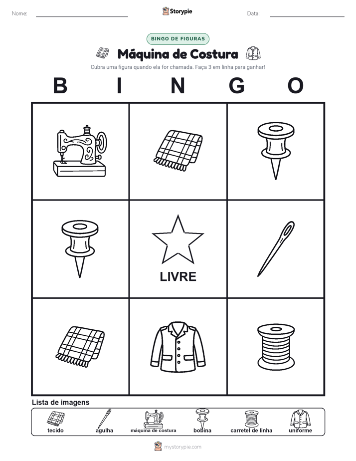 Bingo de Imagens