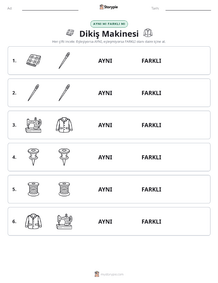 Aynı mı Farklı mı