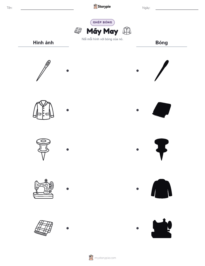 Ghép Hình Bóng