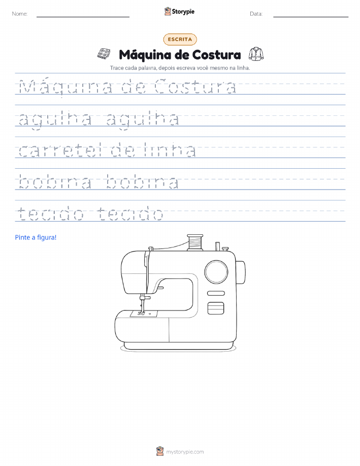 Prática de Escrita