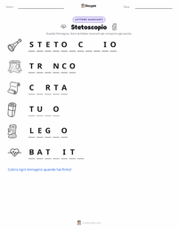 Anteprima della scheda stampabile di Stetoscopio
