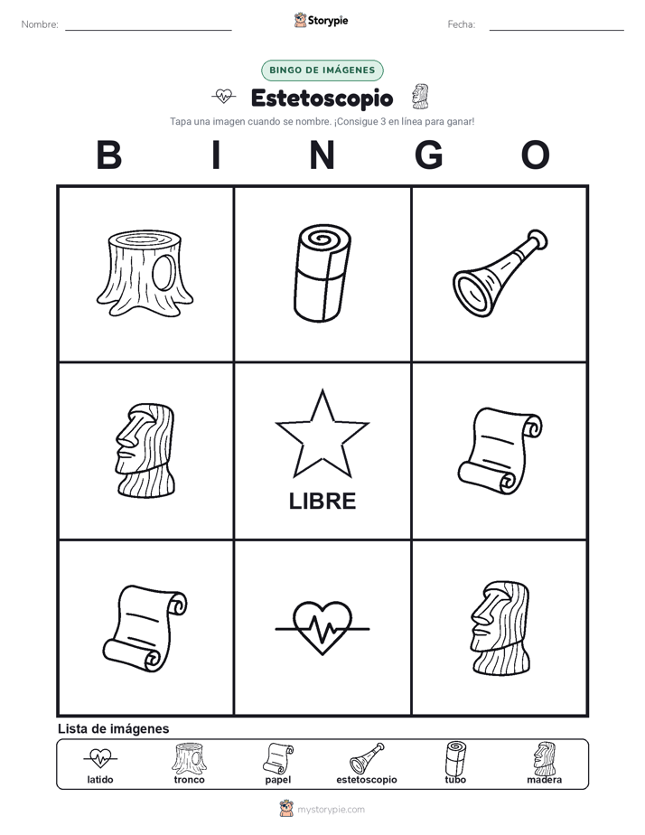Bingo de Imágenes