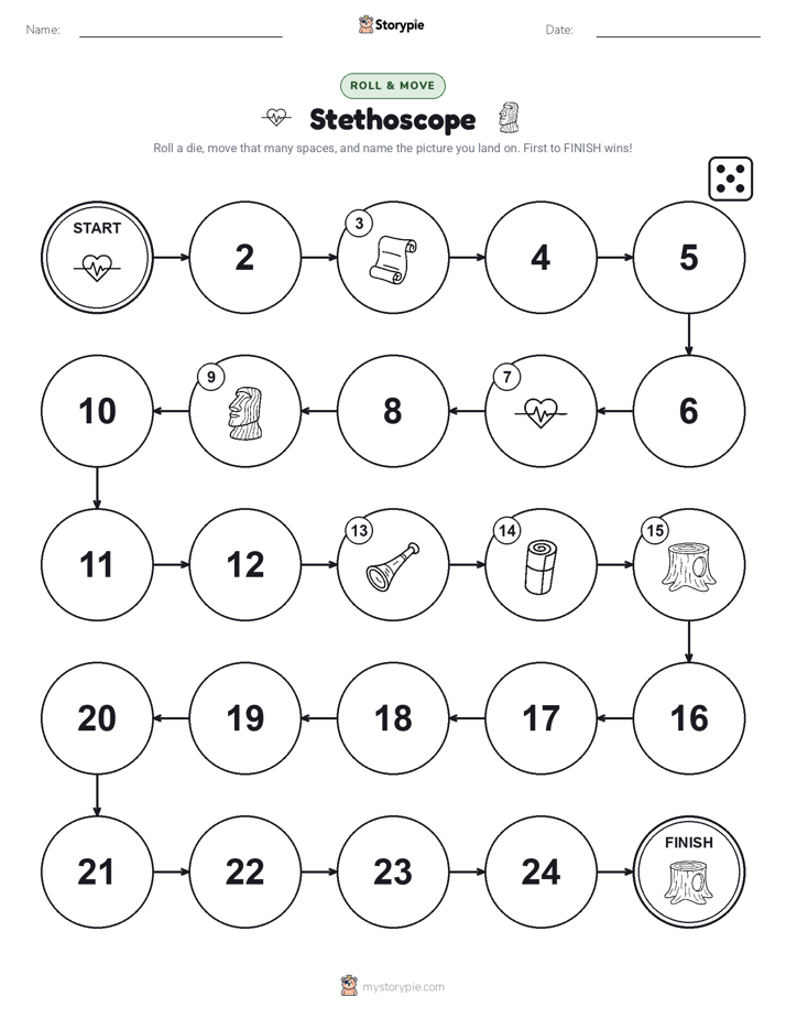 Roll & Move Game
