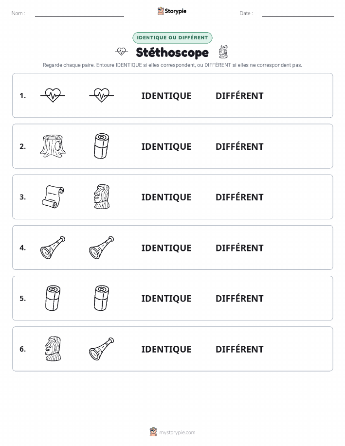 Identique ou Différent