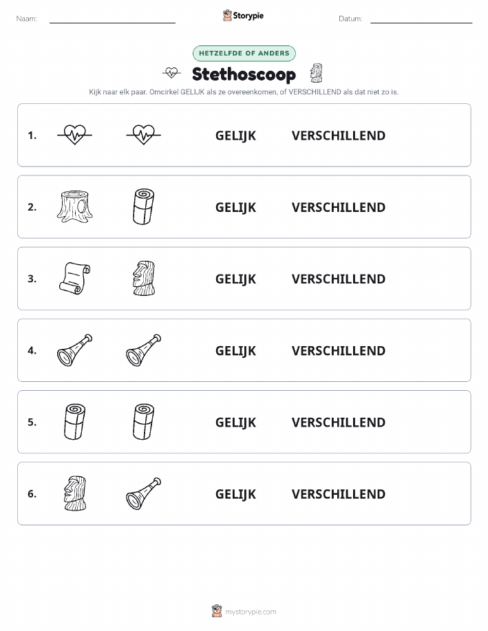 Zelfde of Verschillend