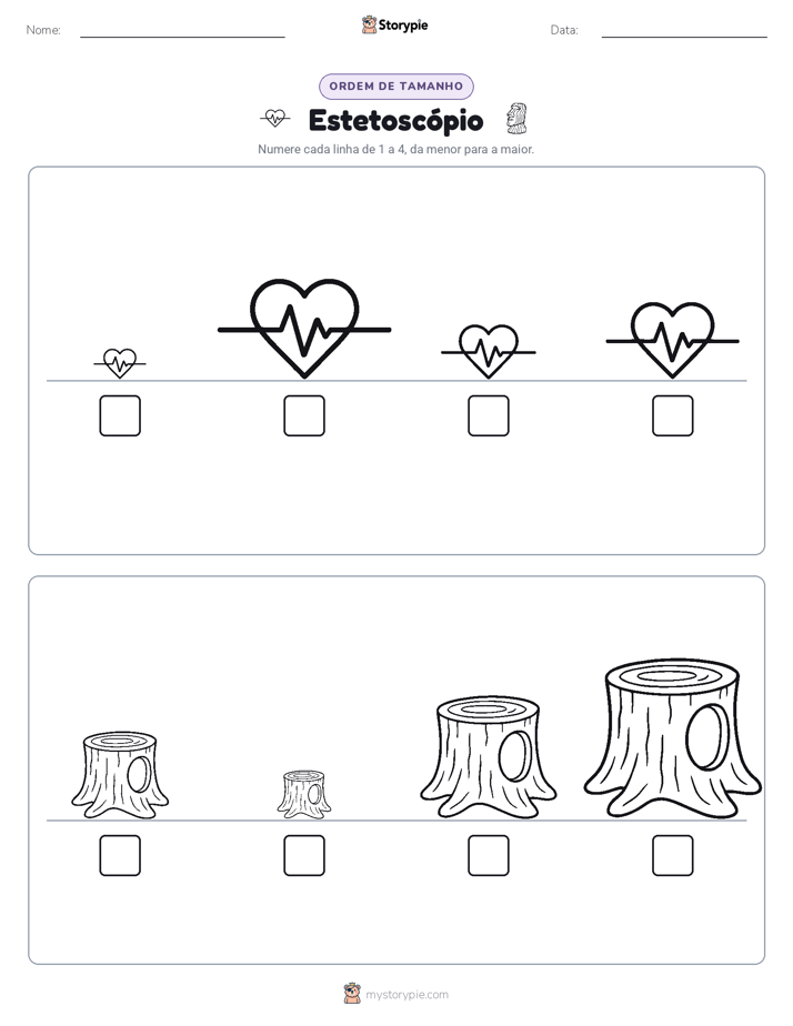Ordem de Tamanho
