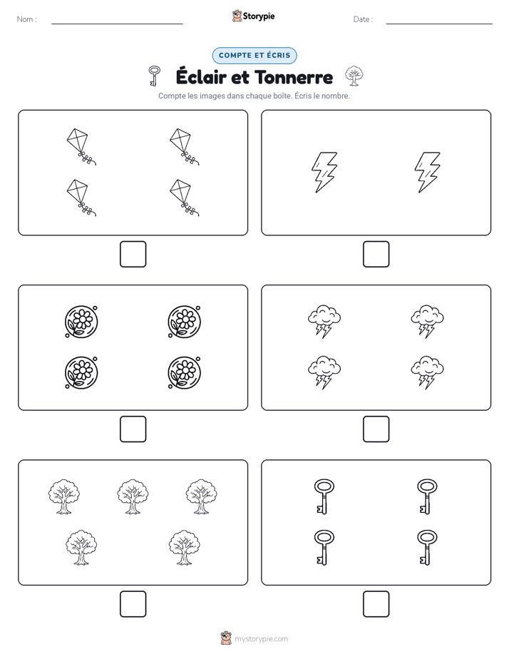 Compter & Écrire
