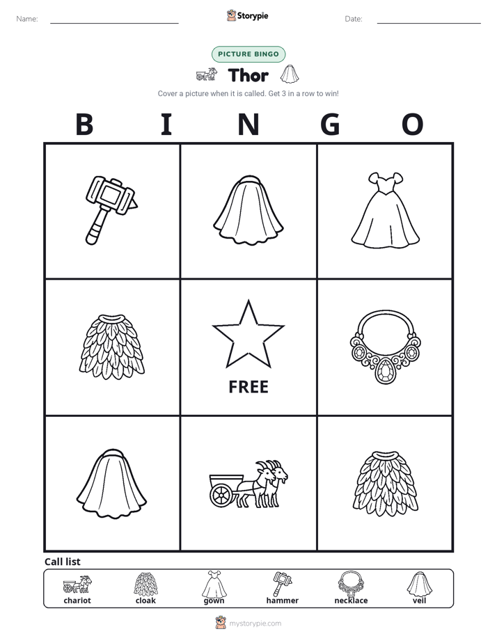 Picture Bingo
