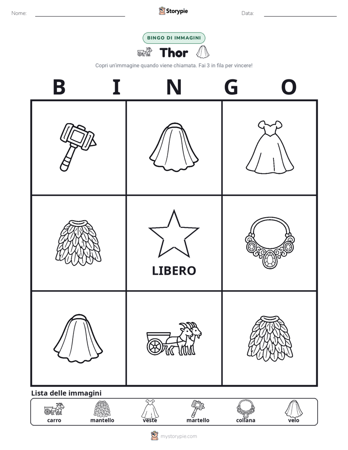 Bingo delle Immagini