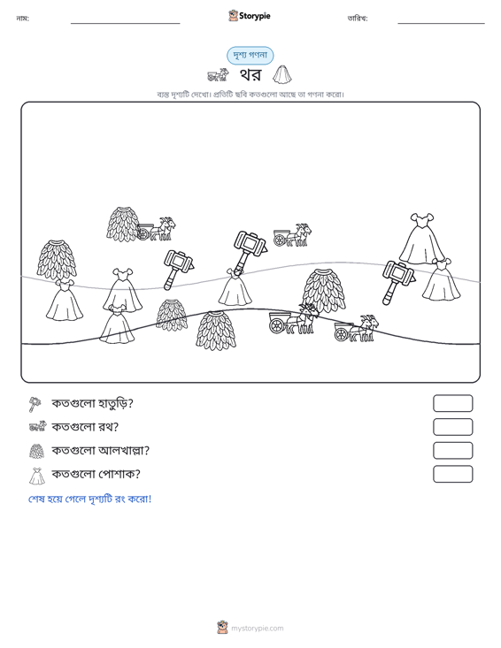 গণনা দৃশ্য