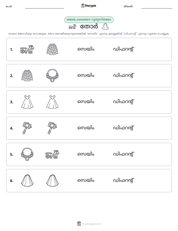 ഒന്നോ വ്യത്യാസമോ