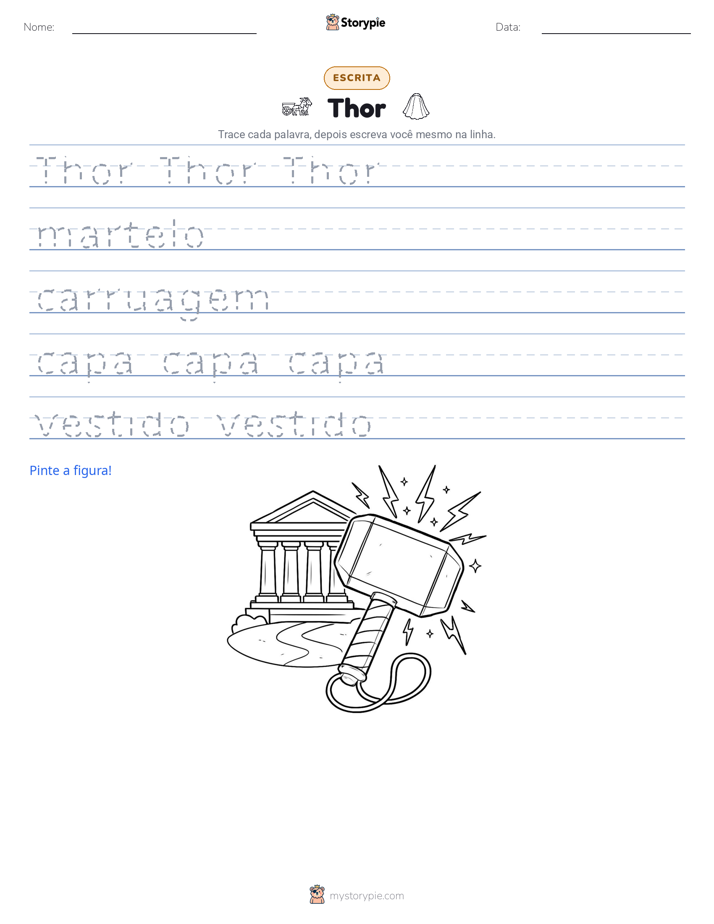 Prática de Escrita