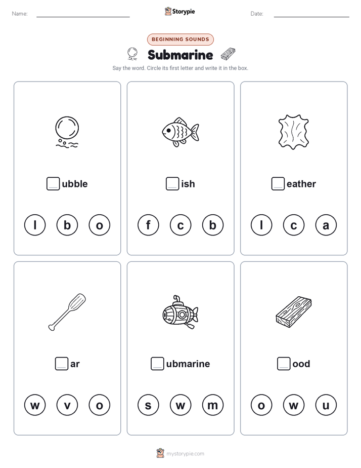 Beginning Sounds