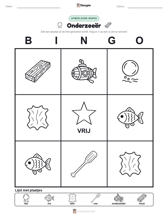 Afbeelding Bingo